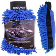 Multi-purpose chenille microfibre cleaning glove